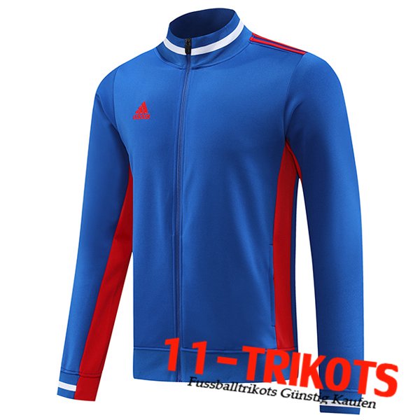 Trainingsjacke Adidas Blau 2023/2024