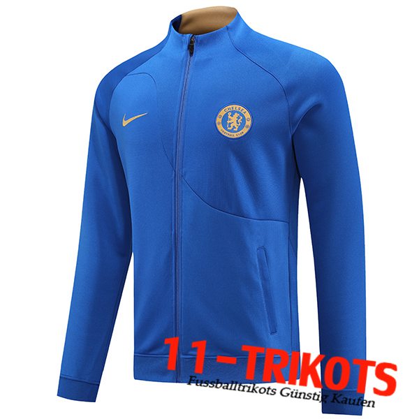 Trainingsjacke FC Chelsea Blau 2023/2024