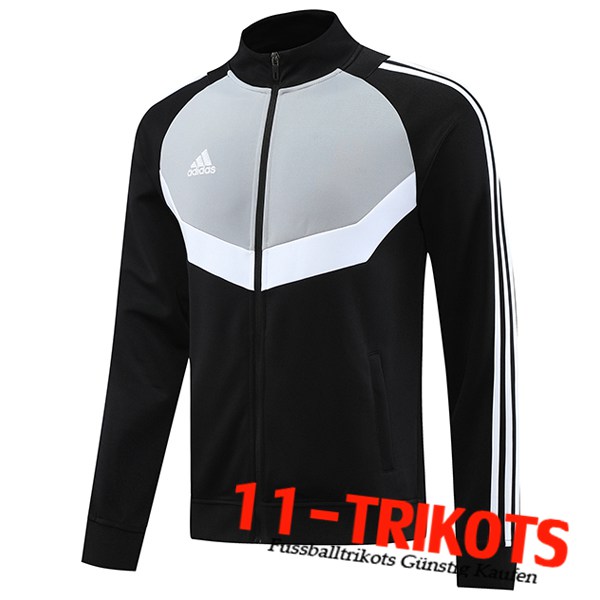 Trainingsjacke Adidas Schwarz/Grau 2023/2024