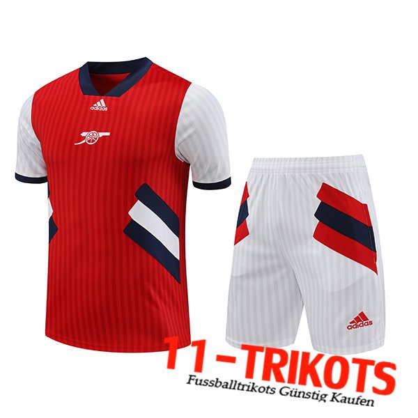 Trainingstrikot + Shorts Arsenal Rot 2023/2024 -02