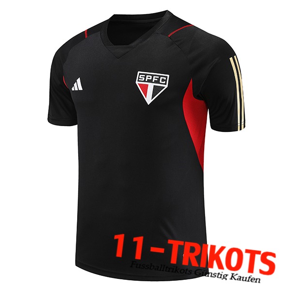 Trainingstrikot Sao Paulo FC Schwarz 2023/2024 -03