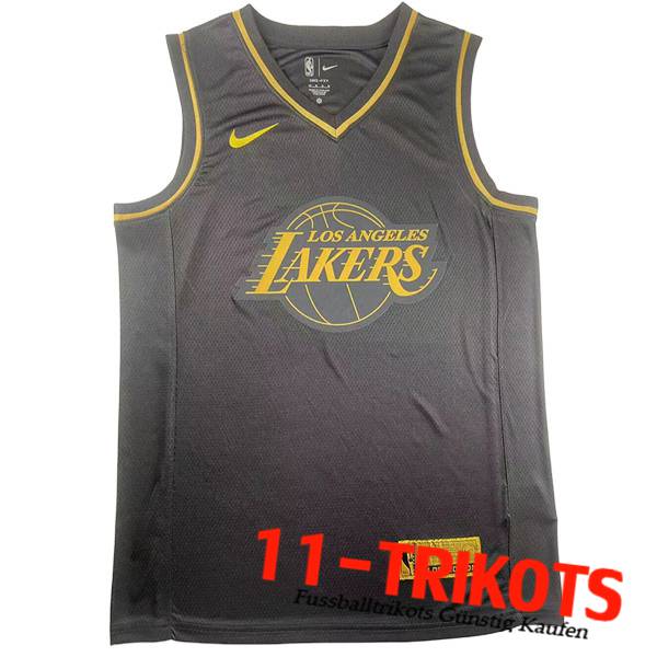 Trikots Los Angeles Lakers (JAMES #23) 2023/24 Schwarz