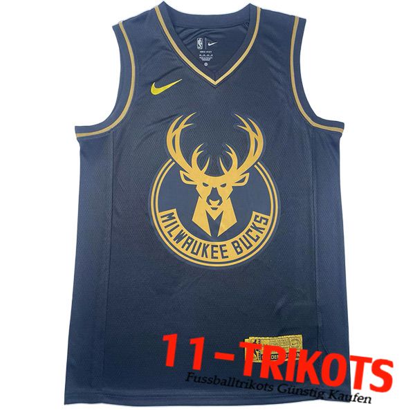 Trikots Milwaukee Bucks (ANTETOKOUNMPO #34) 2023/24 Schwarz -02