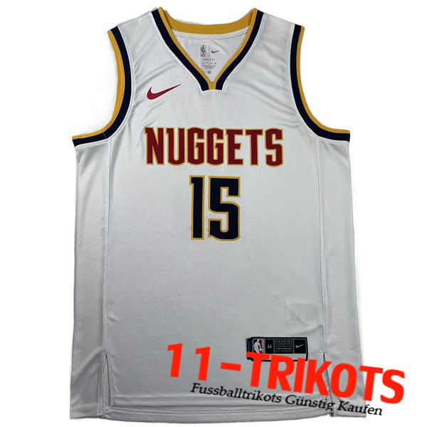 Trikots Denver Nuggets (JOKIC #15) 2023/24 Schwarz