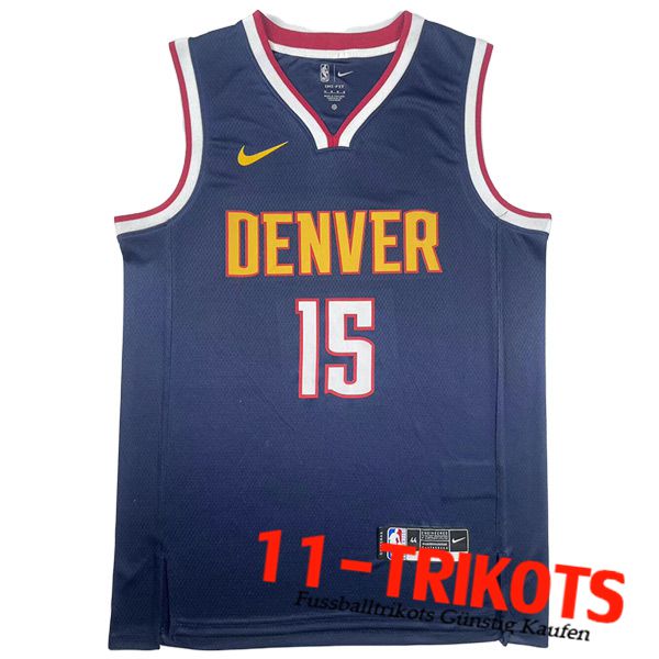 Trikots Denver Nuggets (JOKIC #15) 2023/24 Navy blau