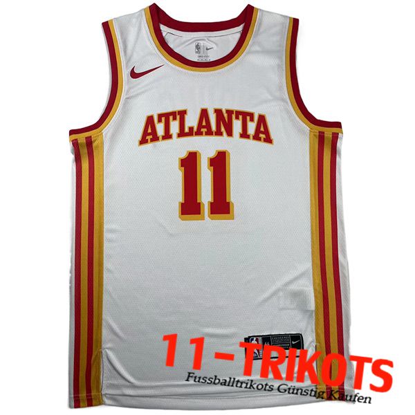 Trikots Atlanta Hawks (YOUNG #11) 2023/24 Wei?