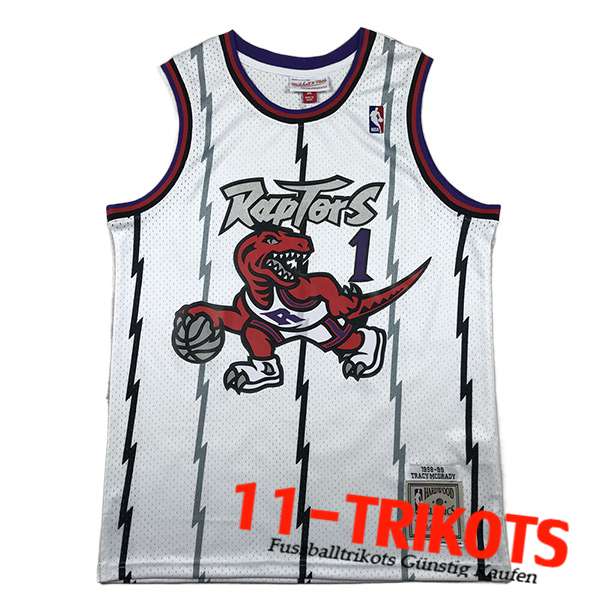 Trikots Toronto Raptors (MCGRADY #1) 2023/24 Wei?