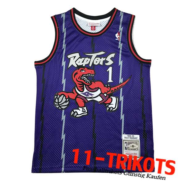 Trikots Toronto Raptors (MCGRADY #1) 2023/24 lila