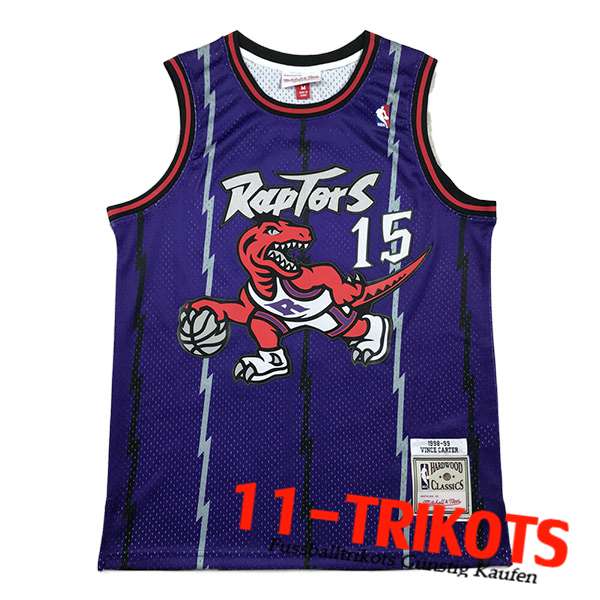 Trikots Toronto Raptors (CARTER #15) 2023/24 lila