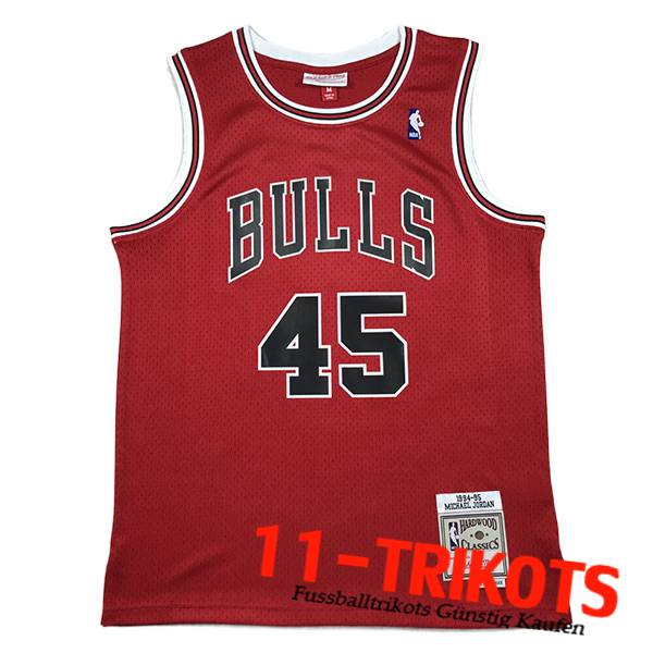 Trikots Chicago Bulls (JORDAN #45) 2023/24 Rot