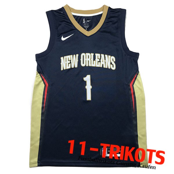 Trikots New Orleans Pelicans (WILLIAMSON #1) 2023/24 Schwarz