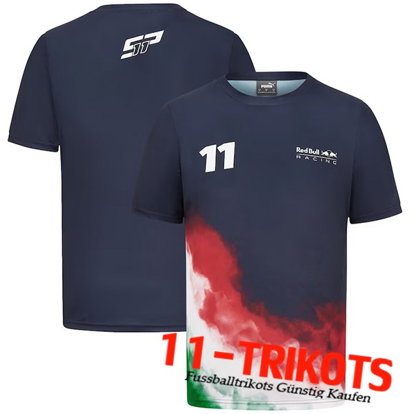 T-Shirt F1 RedBull Racing Team Navy blau 2023 -02