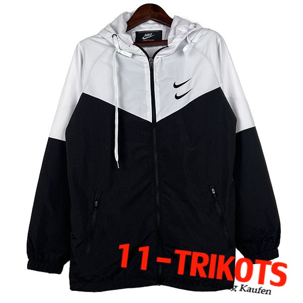 Windjacke Nike Wei?/Schwarz 2023/2024