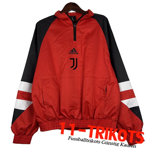 Windjacke Juventus Rot 2023/2024 -02