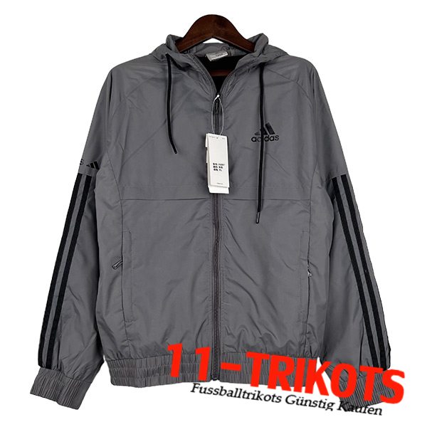 Windjacke Adidas Grau 2023/2024 -02