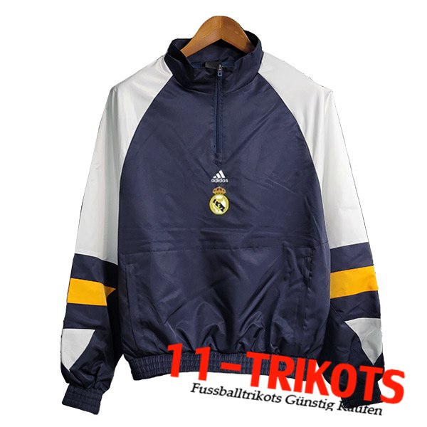 Windjacke Real Madrid Navy blau 2023/2024 -02