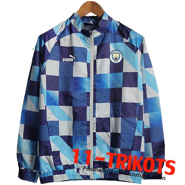 Windjacke Manchester City Blau/Wei? 2023/2024