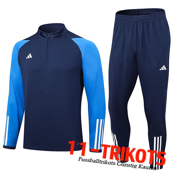 Trainingsanzug Adidas Navy blau 2023/2024