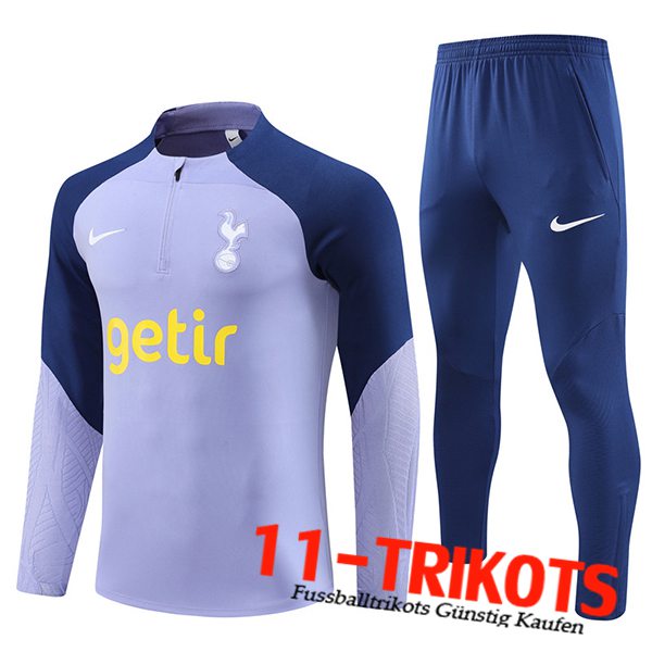 Trainingsanzug Tottenham Hotspurs lila/Blau 2023/2024