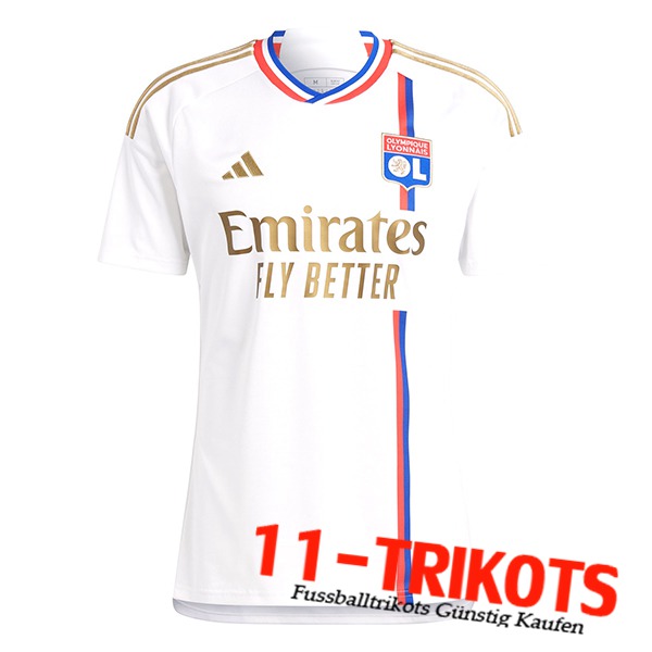 Neues Fussball Trikots Lyon Heimtrikot 2023/2024