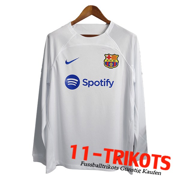 Fussball Trikots FC Barcelona Ausw?rtstrikot Langarm 2023/2024