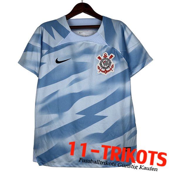 Fussball Trikots Corinthians Torhuter Blau 2023/2024