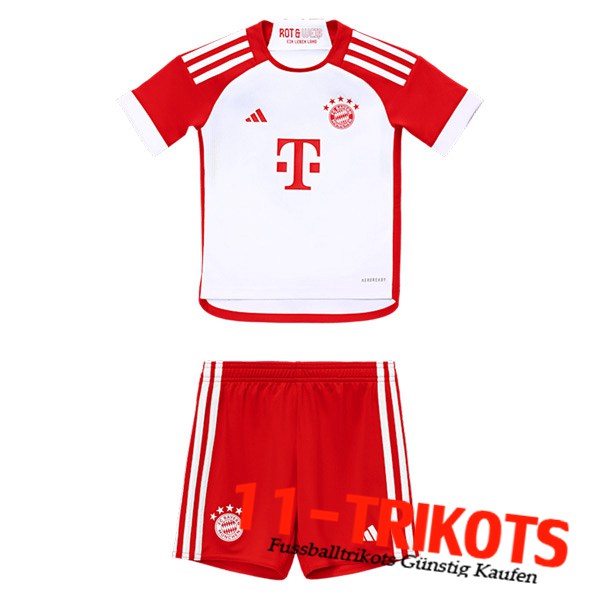 Fussball Trikots Bayern München Kinder Heimtrikot 2023/2024