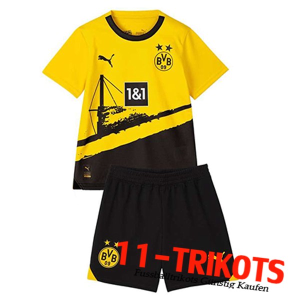 Fussball Trikots Dortmund Kinder Heimtrikot 2023/2024