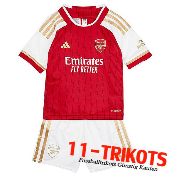 Fussball Trikots Arsenal Kinder Heimtrikot 2023/2024