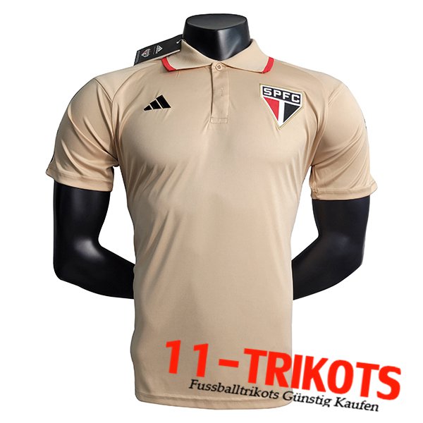 Sao Paulo FC Poloshirt Braun 2023/2024