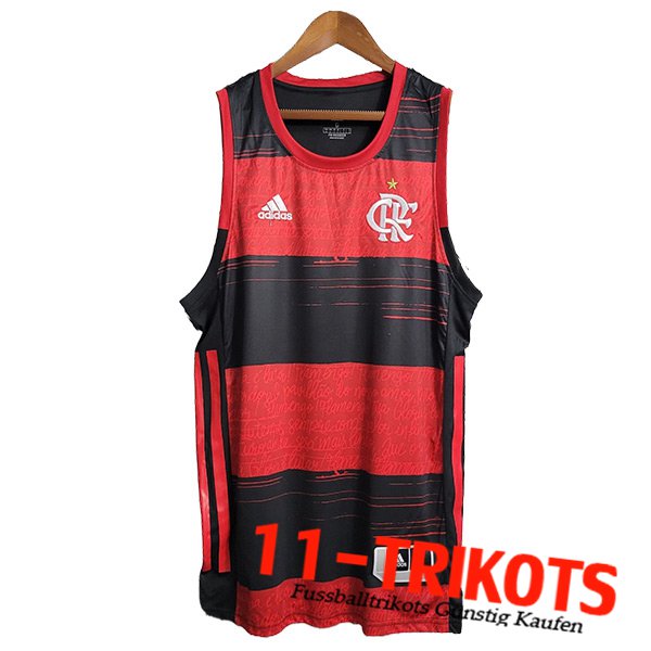 Flamengo Trainings-Tanktop Rot/Schwarz 2023/2024