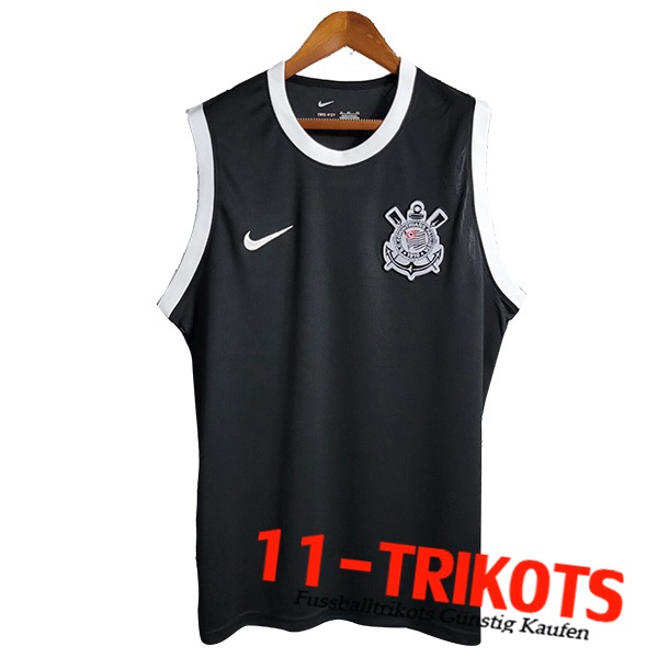 Corinthians Trainings-Tanktop Schwarz 2023/2024 -02