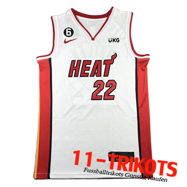 Trikots Miami Heat (BUTLER #22) 2023/24 Weiß