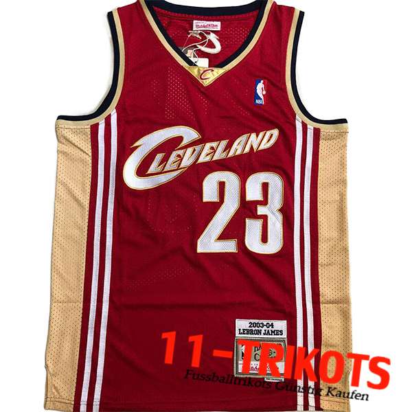 Trikots Cleveland Cavaliers (JAMES #23) 2023/24 Rot