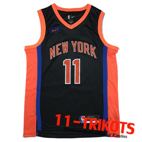 Trikots New York Knicks (BRUNSON #11) 2023/24 Schwarz -02