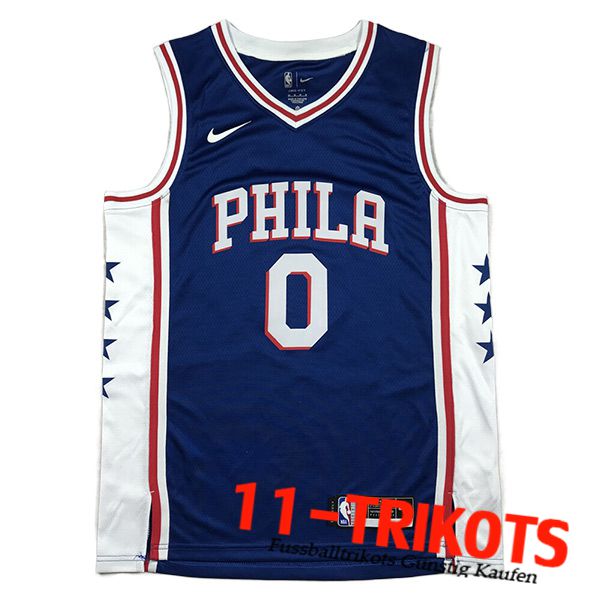 Trikots Philadelphia 76ers (MAXEY #0) 2023/24 Blau