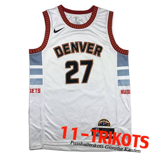 Trikots Denver Nuggets (MURRAY #27) 2023/24 Weiß