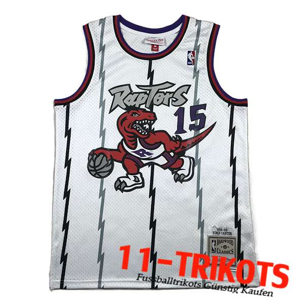 Trikots Toronto Raptors (CARTER #15) 2023/24 Weiß