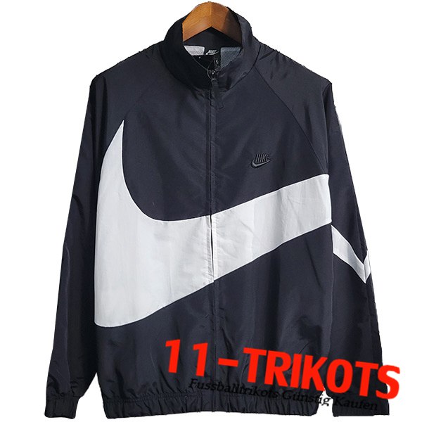 Nike Windjacke Schwarz/Weiß 2023/2024