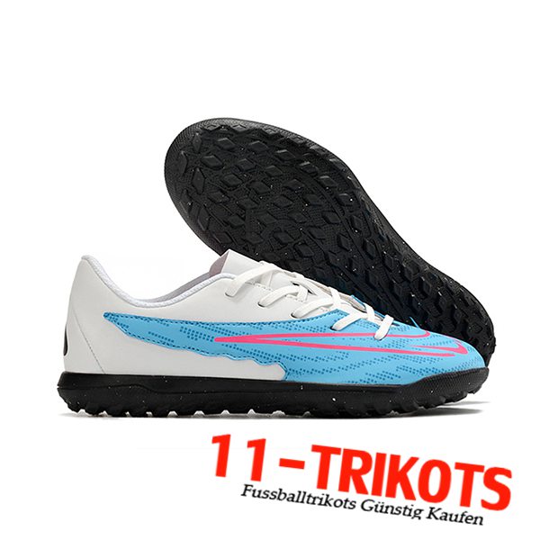 Nike Fussballschuhe Phantom GX Club TF Blau/Weiß