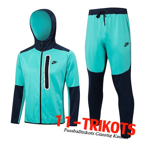 Nike Trainingsanzug Mit Kapuze Trainingsjacke Windbreaker Grün 2023/2024