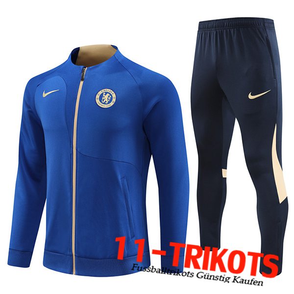 FC Chelsea Trainingsanzug (Jacke) Blau 2023/2024 -02