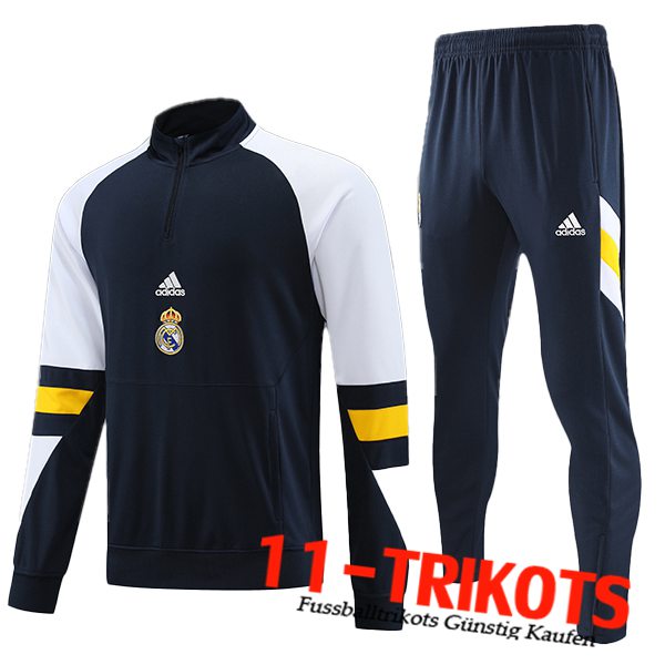 Real Madrid Trainingsanzug Navy blau 2023/2024