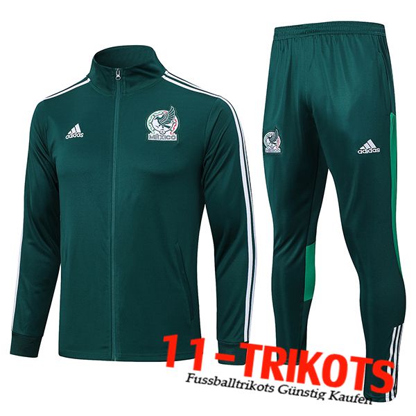 Mexiko Trainingsanzug (Jacke) Grün 2023/2024