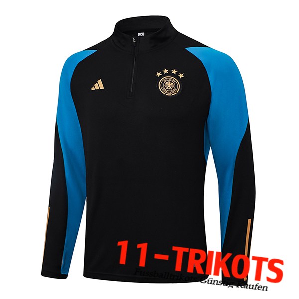 Deutschland Training Sweatshirt Schwarz 2023/2024