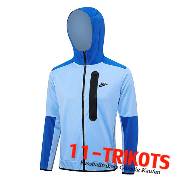 Nike Trainingsjacke Mit Kapuze Hellblau 2023/2024