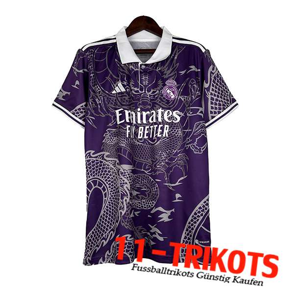 Real Madrid Fussball Trikots Special Edition lila 2023/2024