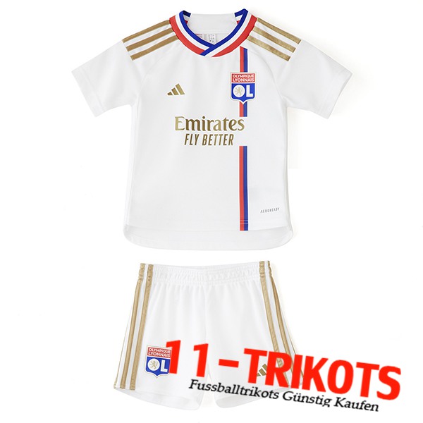 Neues Lyon Kinder Heimtrikot 2023/2024