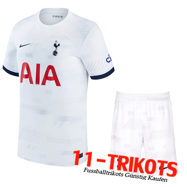 Tottenham Hotspurs Heimtrikot + Shorts 2023/2024