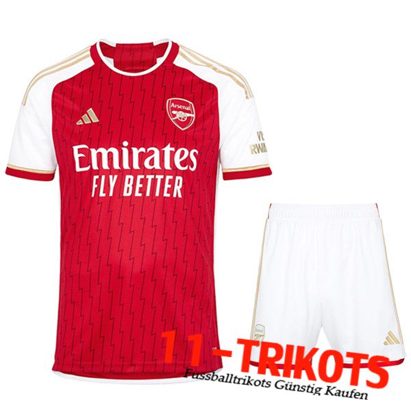 Arsenal Heimtrikot + Shorts 2023/2024